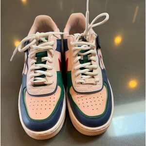 Nike Airforce 1 Shadow Mystic Navy, size 7.5